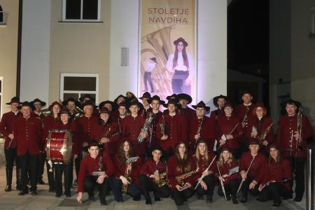 OTVORITEV DOGODKOV OB 100 LETNICI GODBE CERKNICA 12 FOTO LJUBO VUKELIČ